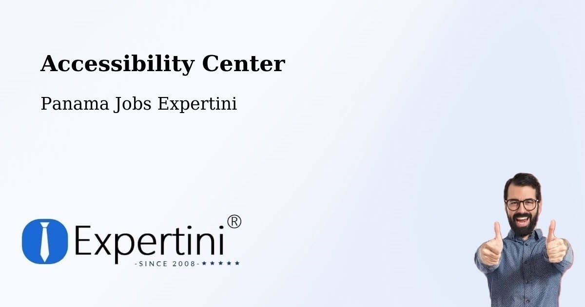 Accessibility Statement – Distrito De Río De Jesús - Panama Jobs Expertini