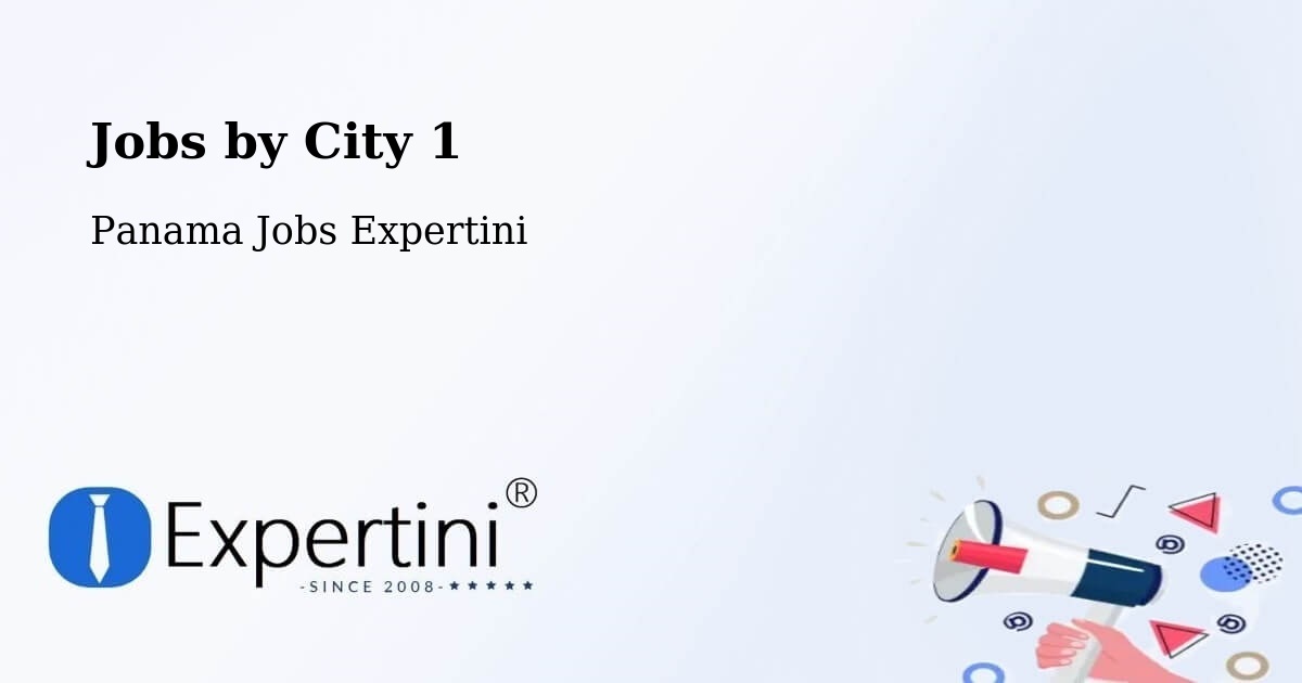 City Jobs in Panama - Expertini