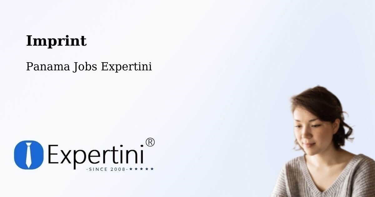 Imprint – Distrito De Río De Jesús - Panama Jobs Expertini